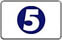 Логотип ТВ-канала 5 канал Украина