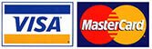 Логотипы платежных систем Visa и MasterCard